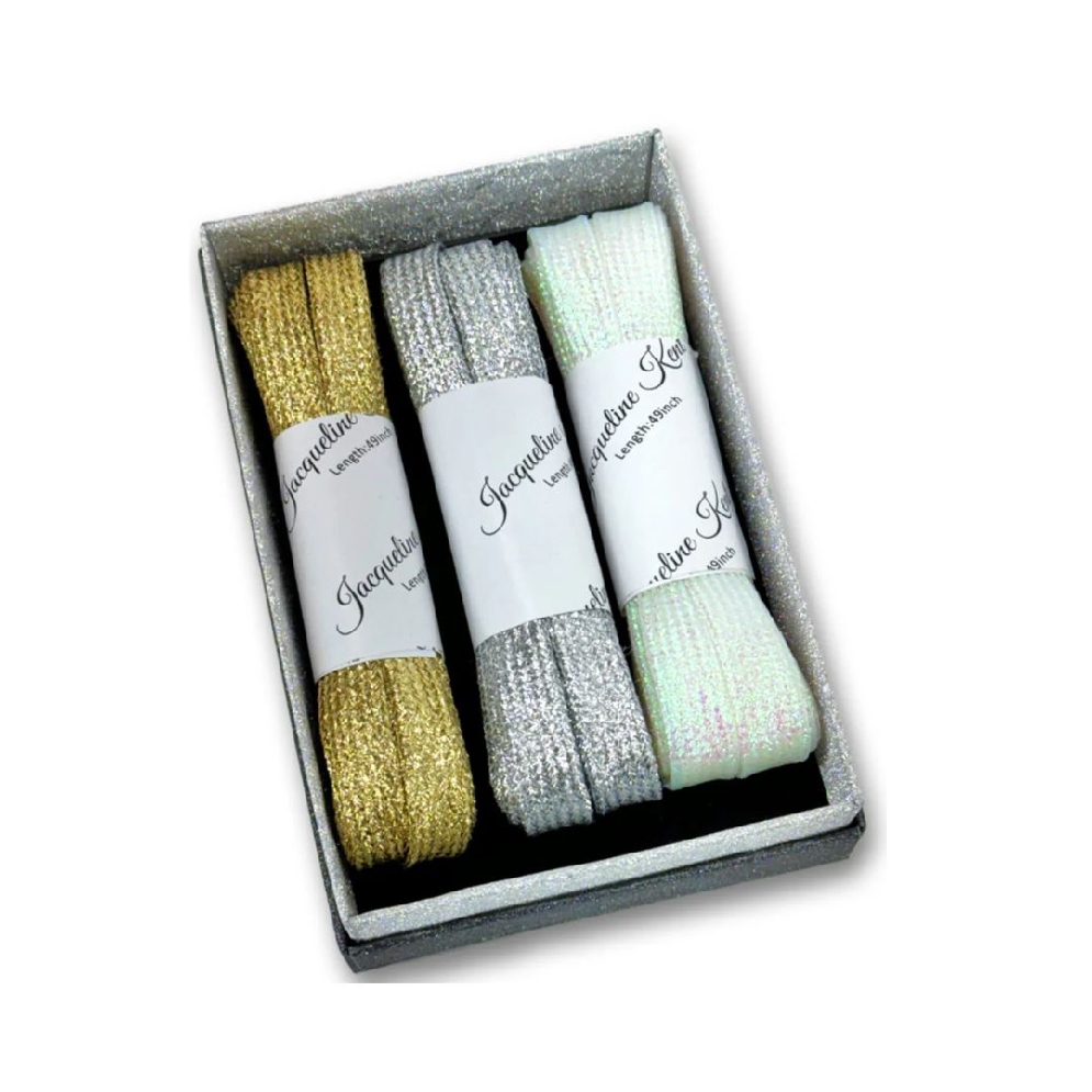 Jacqueline Kent&trade;
Shoe Bling Metallic Laces
...