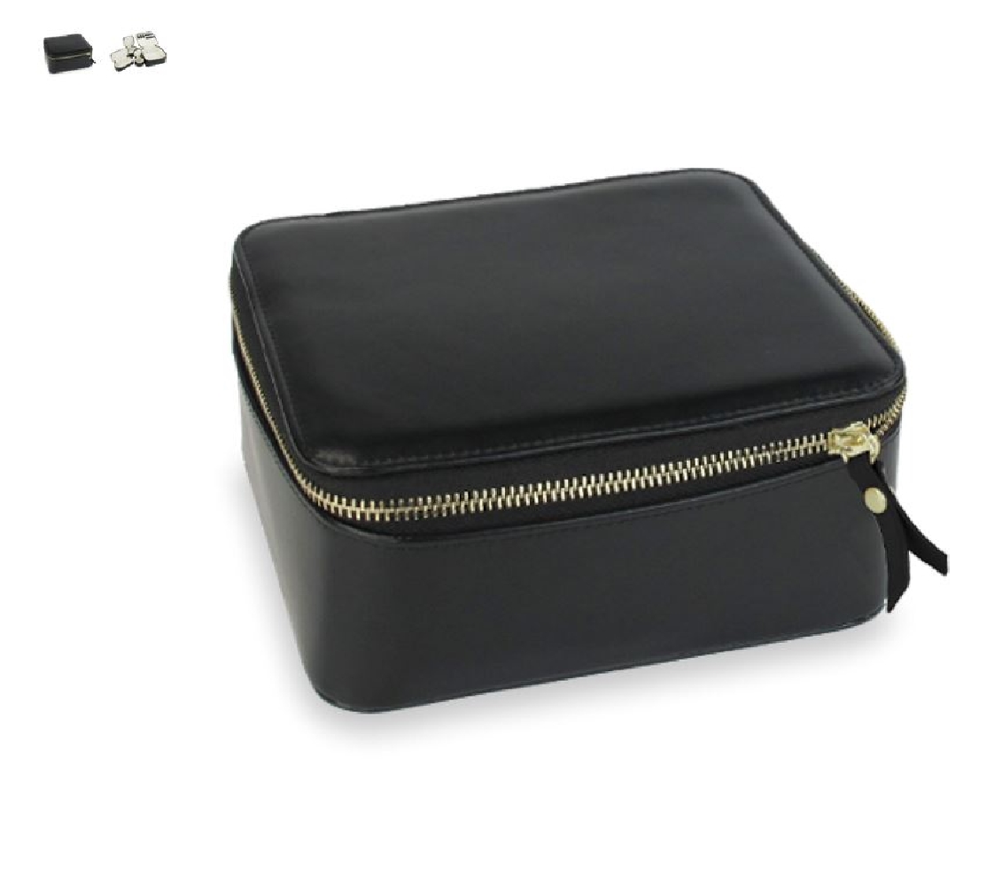 Bento Box Travel Case
Vegan leather
Zip cas...