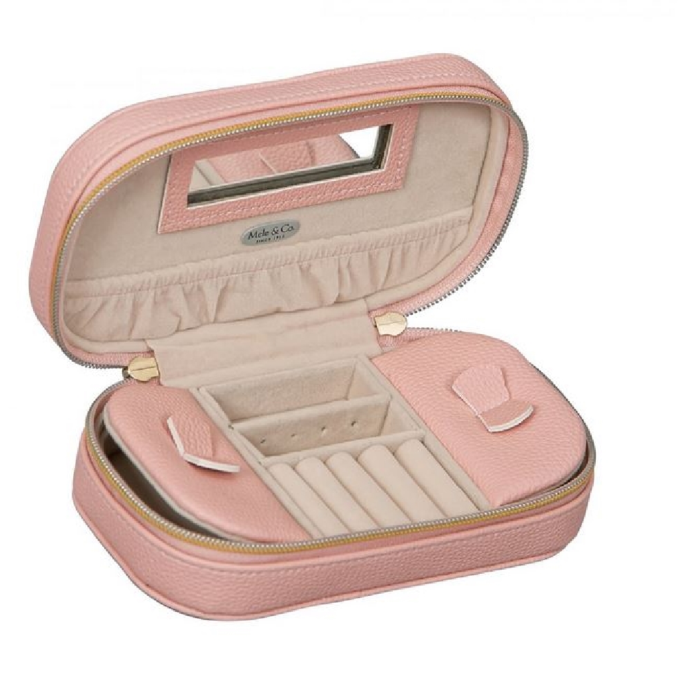 Lucy Jewellery Case
Vegan Leather
Pink w/ Ivo...