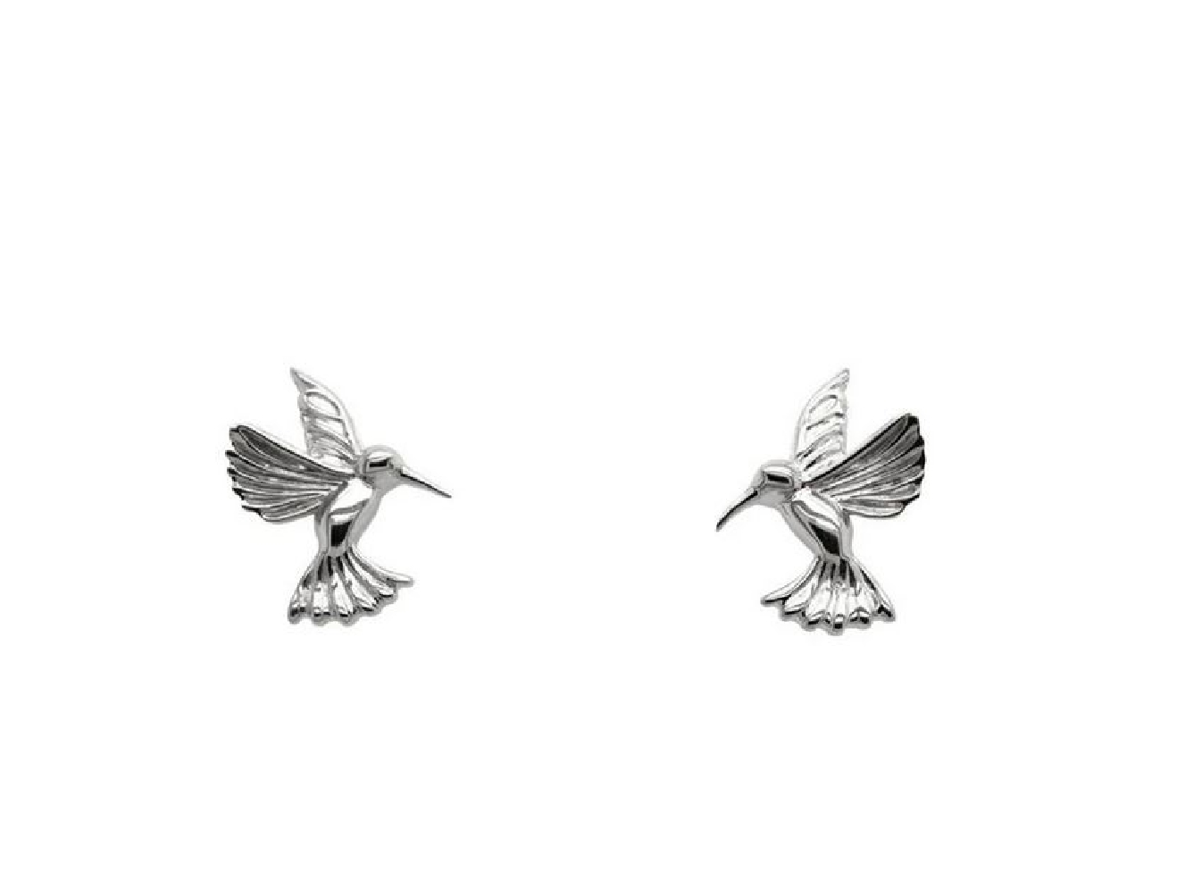 Hummingbird Stud Earrings
Silver/ Rhodium Plat...