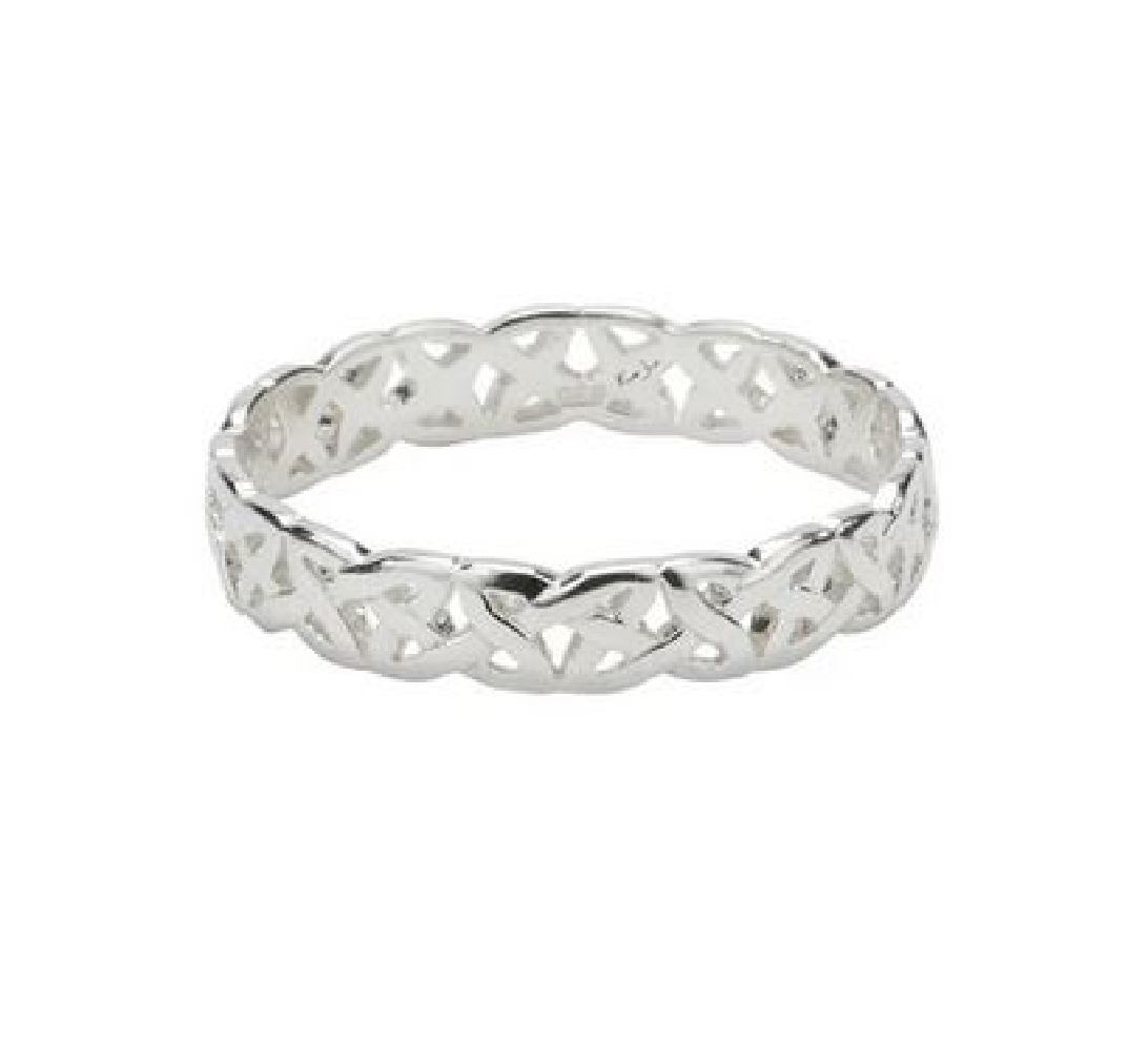 Keith Jack
Narrow Love Knot Ring
Oxidized Sil...