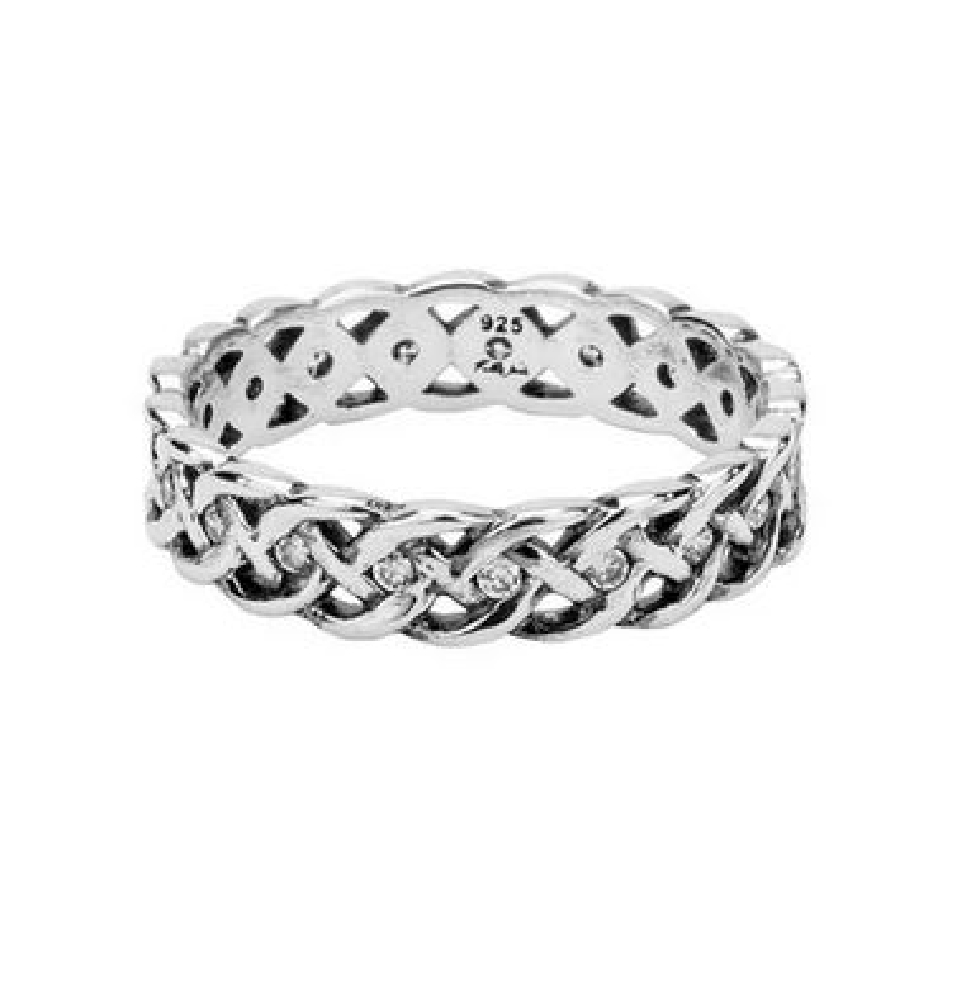 Keith Jack
Narrow Love Knot Ring with Interwov...