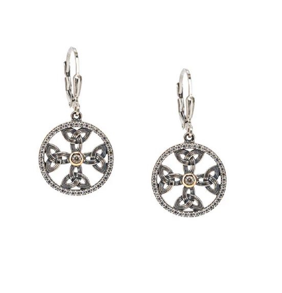 Keith Jack
Celtic Cross Leverback Earrings 
S...