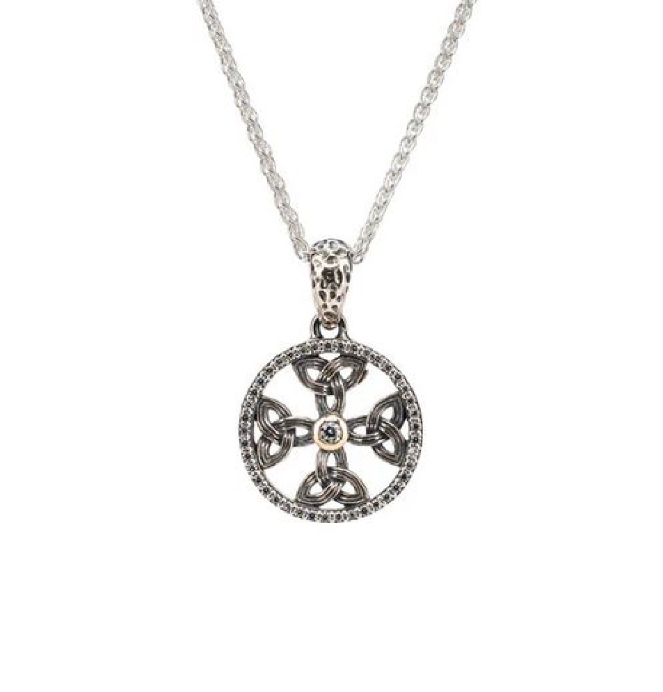 Keith Jack
Celtic Cross Pendant
Silver/10Kt Y...