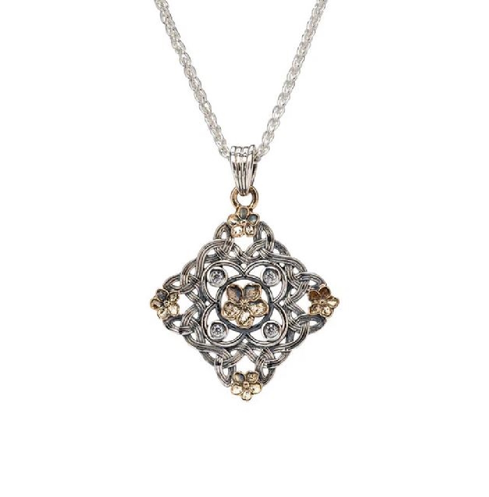 Keith Jack
Forget-Me-Knot Pendant
CZ
Silver/...