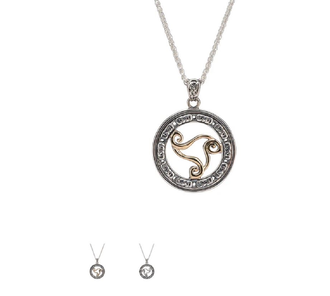 Keith Jack
Reversible Whirlpool Pendant
Silve...
