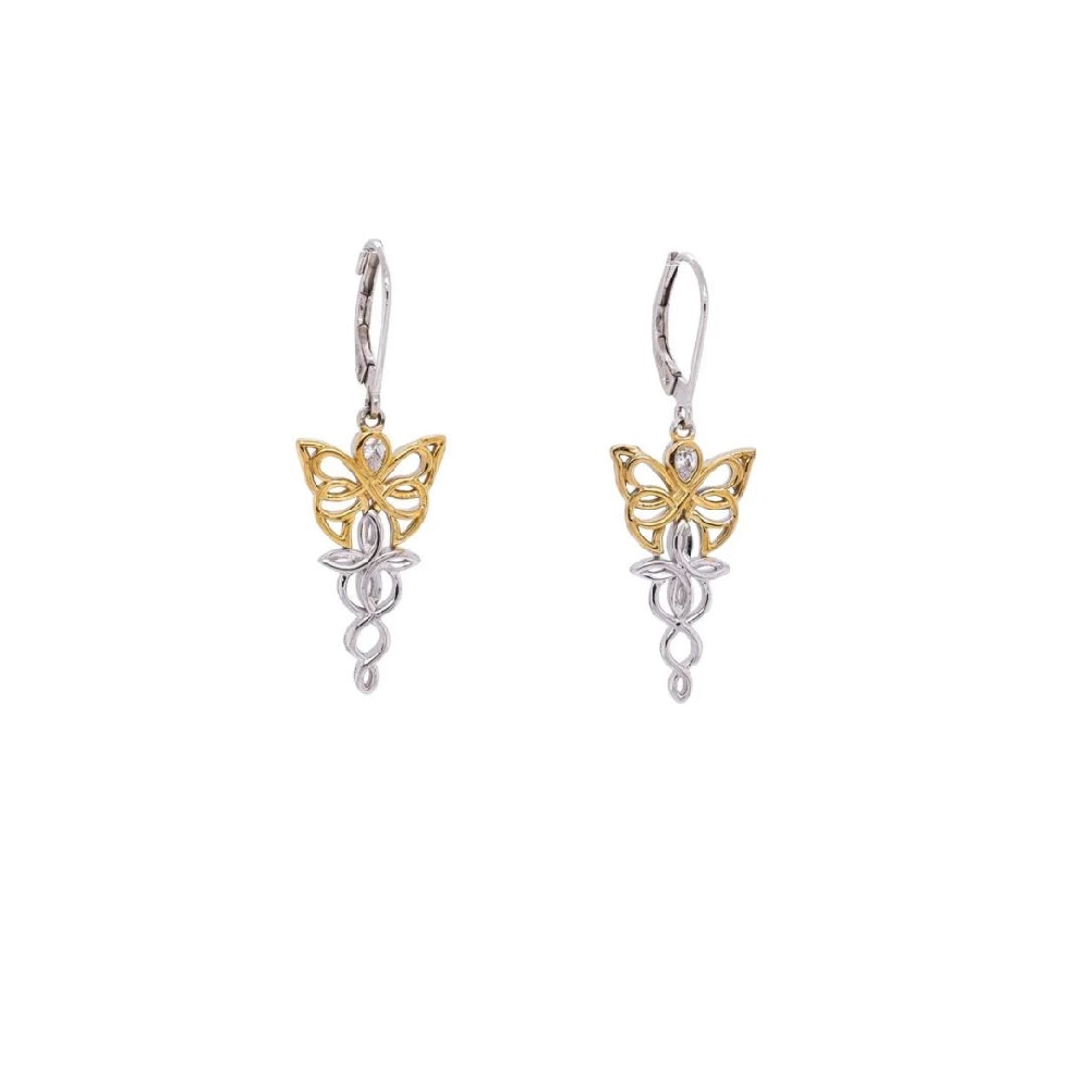 Keith Jack -   Butterfly  
Leverback Earrings...