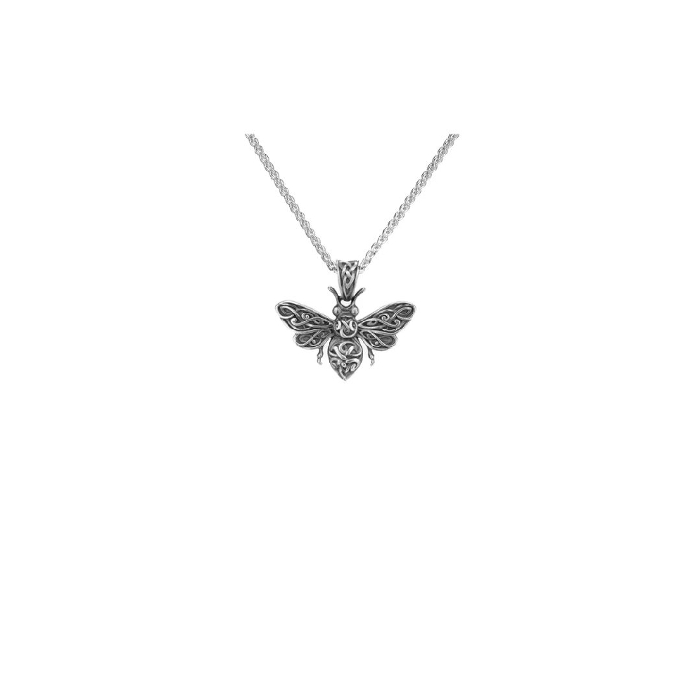 Keith Jack 
Oxidized Silver Bee Pendant
Silve...