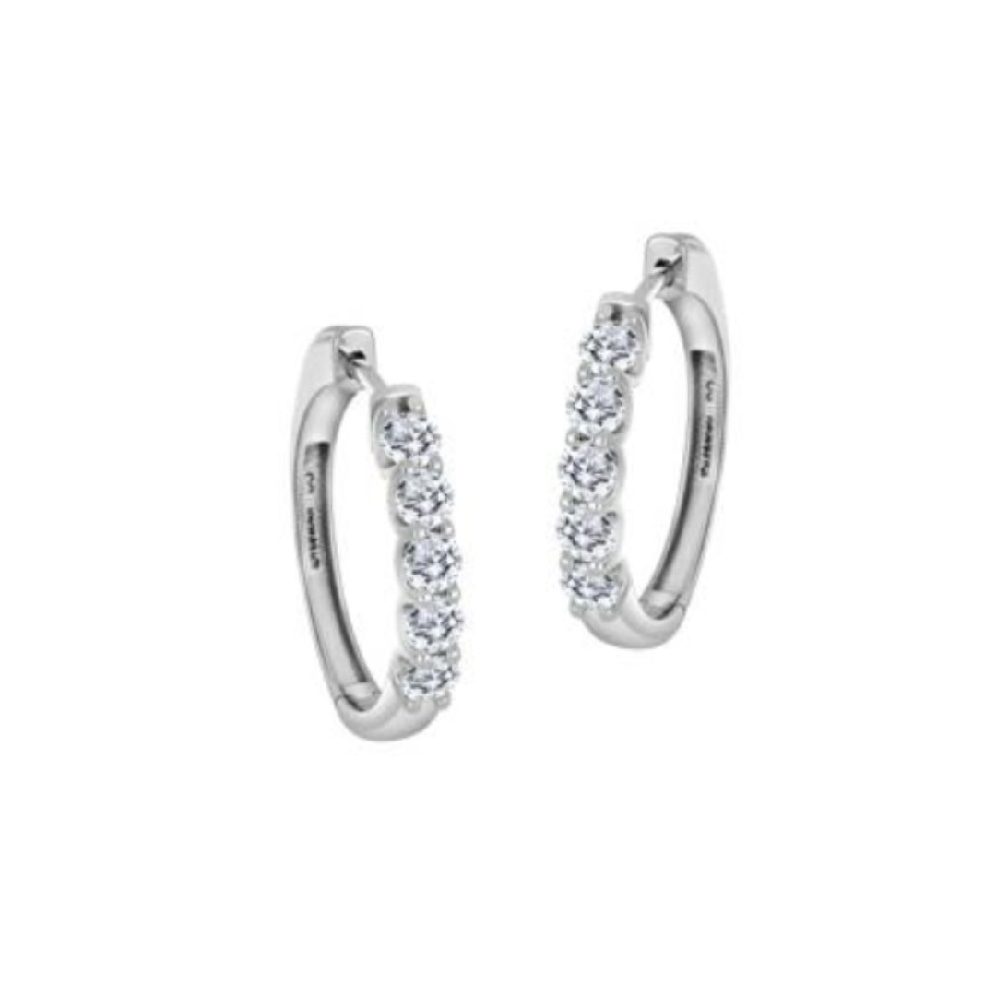 LAB-Grown Diamond Earrings 1.0ctw
14KT White G...