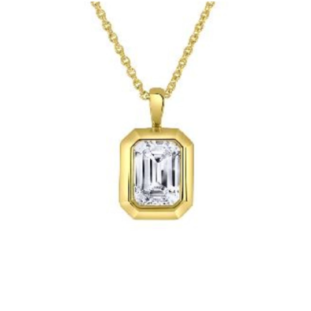 LAB-Grown Diamond Pendant 1.0ctw
14KT Yellow G...