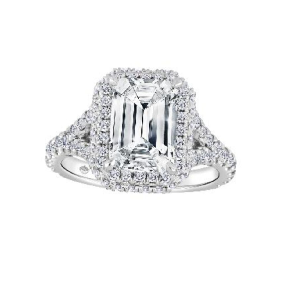 LAB-Grown Diamond Ring 3.0ctw
2.0ct Centre
14...