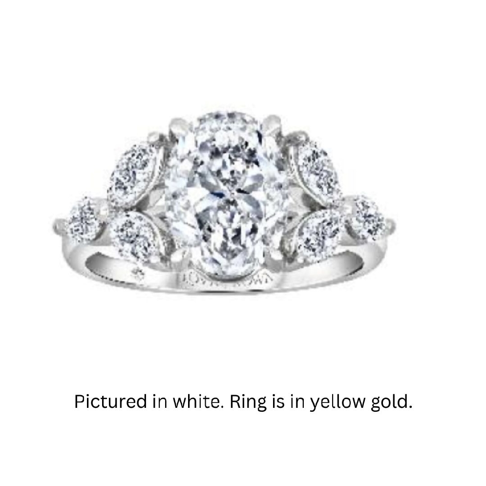 LAB-Grown Diamond Ring 2.65ctw
14KT Yellow Gol...