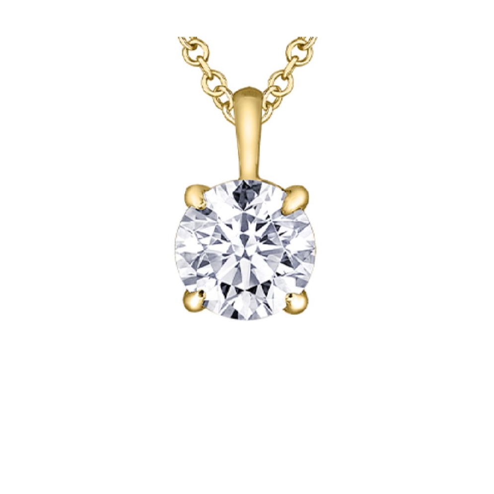 LAB-Grown Diamond Pendant 1.00ct
10KT Yellow G...