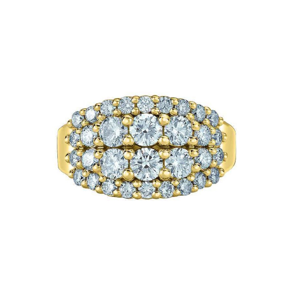 LAB-Grown Diamond Ring 2.0ctw
VS; D-F
10KT Ye...