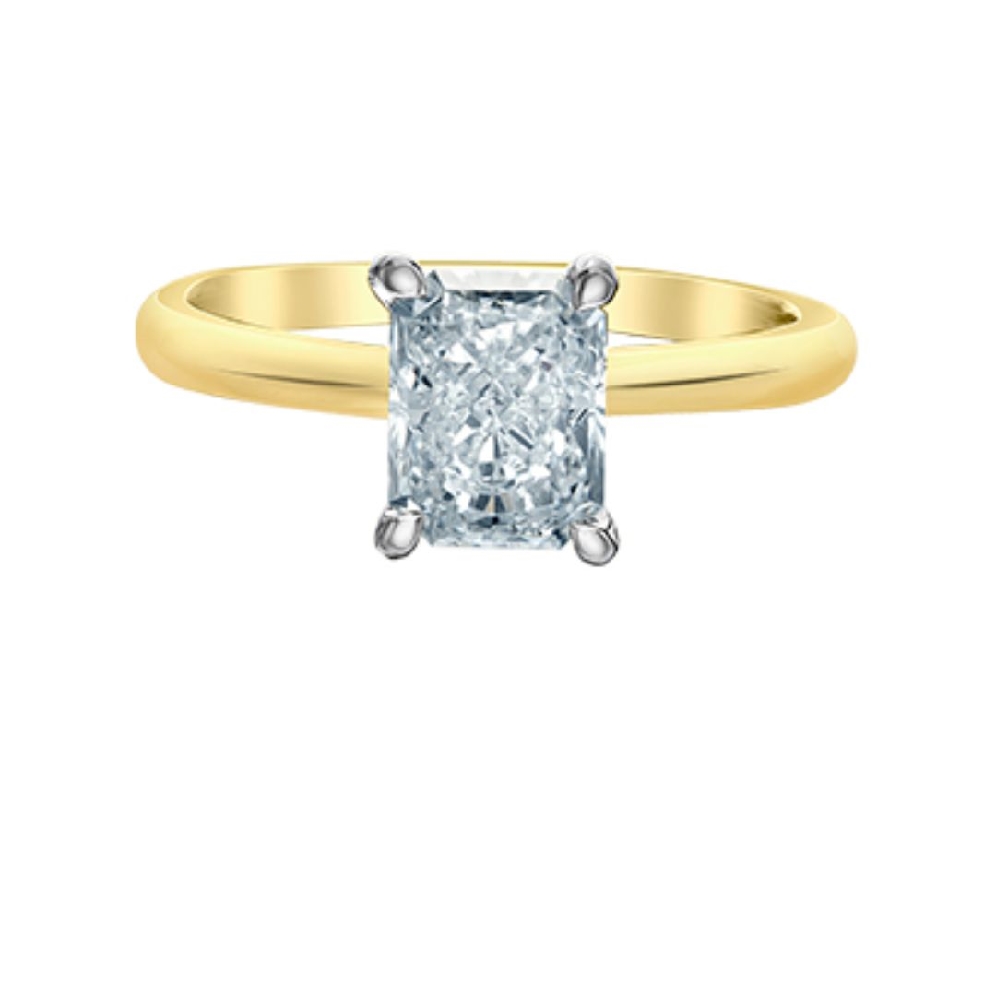 LAB-Grown Radiant-Cut Diamond Ring 1.51ct
14KT...