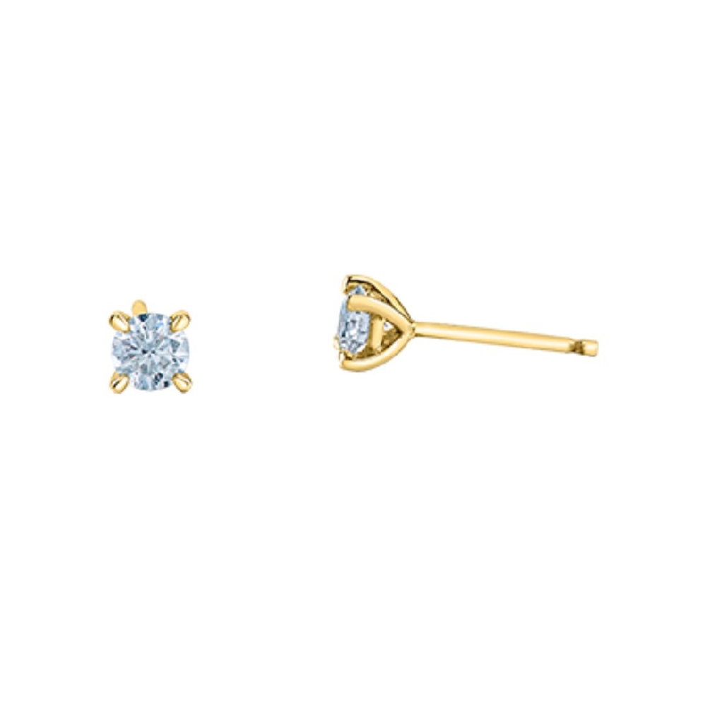LAB-Grown Diamond Studs 1.0ctw
14KT Yellow Gol...