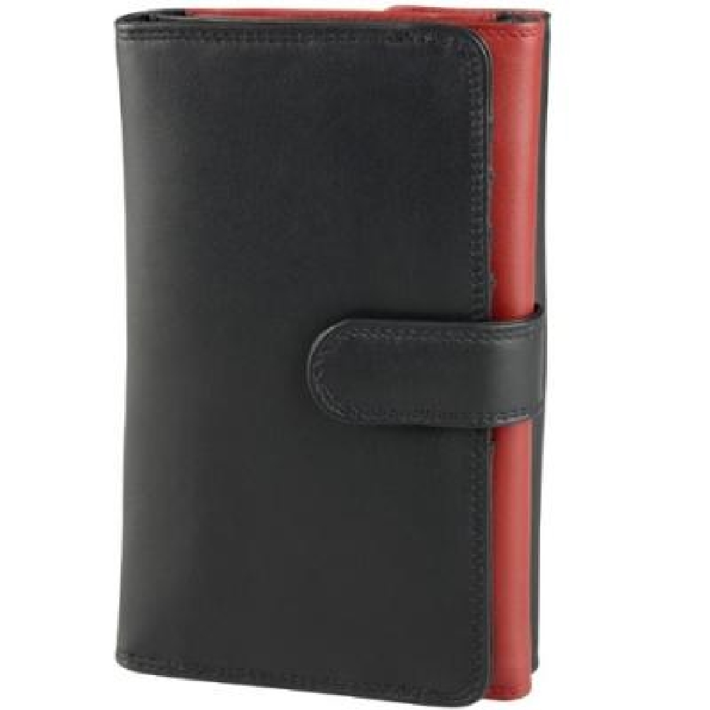DAL Ladies Black & Red Wallet  
