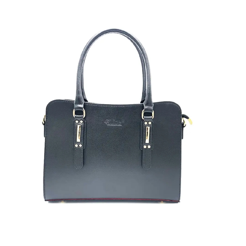 Palmetto Genuine Leather Handbag in Black
Made...
