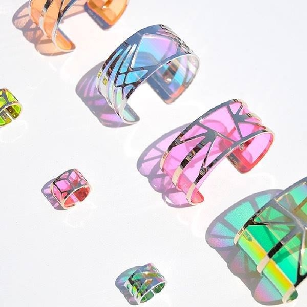 Les Georgettes - Fluid Perspex for 14mm Cuff
...