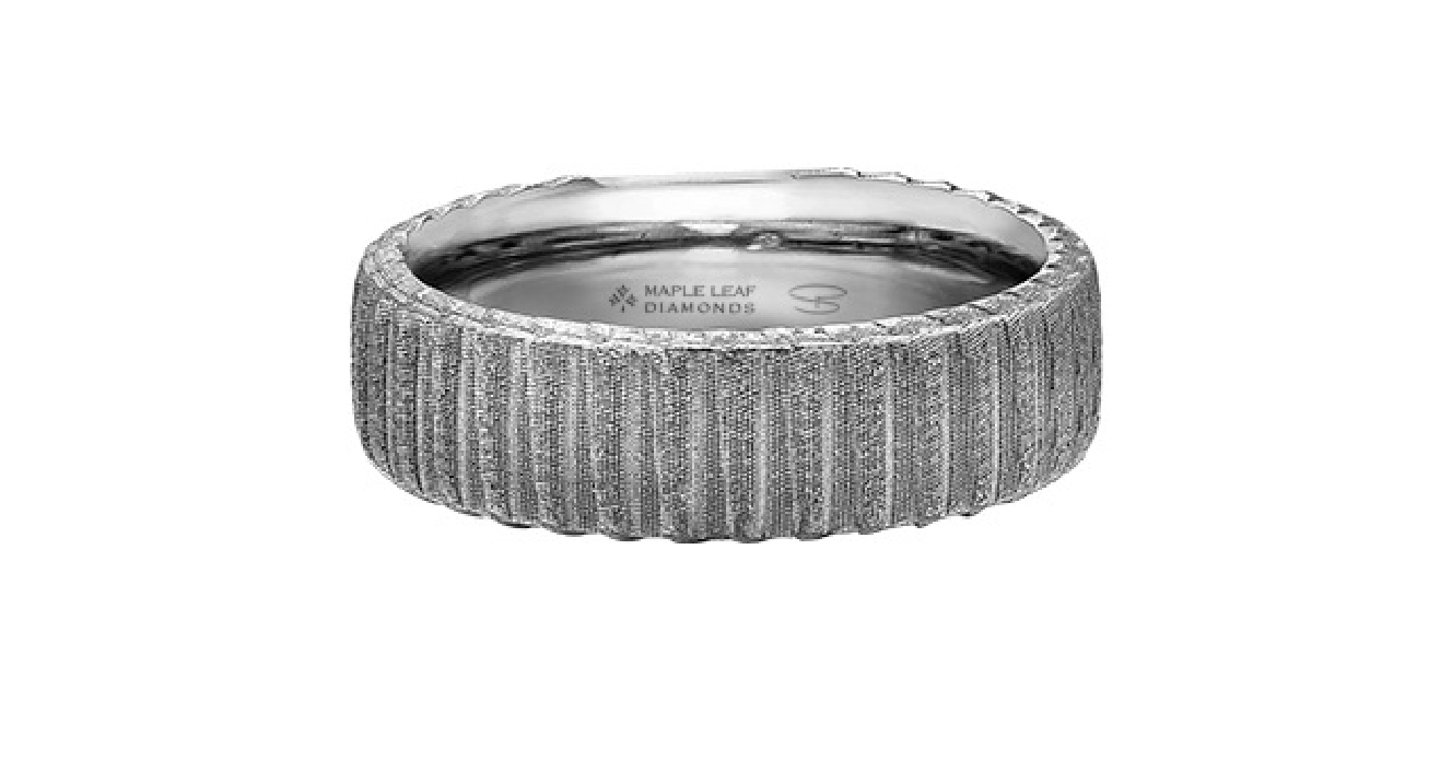 Hockey Tape Wedding Band from the Shelley Purdy...