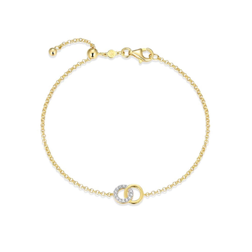 M. By Monte Luna
  Double Circle Bracelet  
L...
