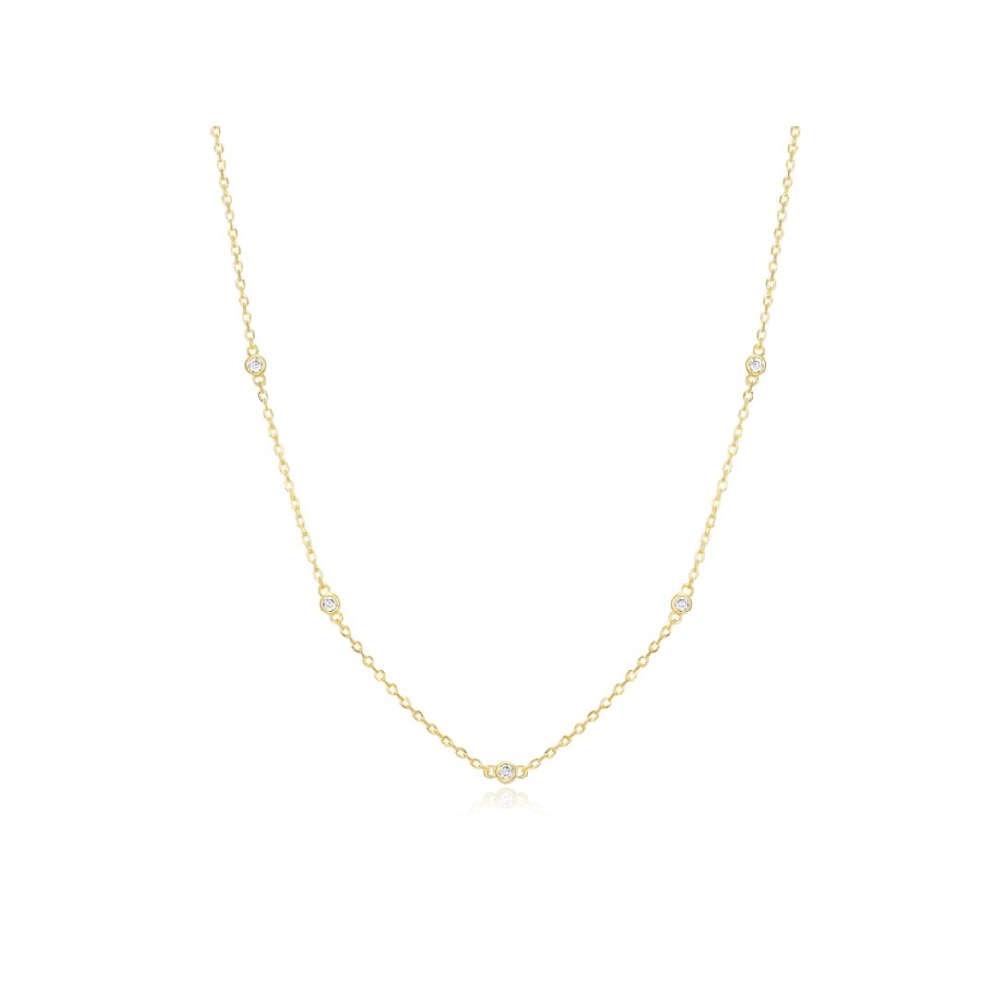 M. By Monte Luna
Bezel Set Station Necklace
L...