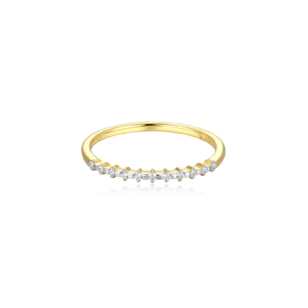M. By Monte Luna
Half Eternity Stackable Ring...