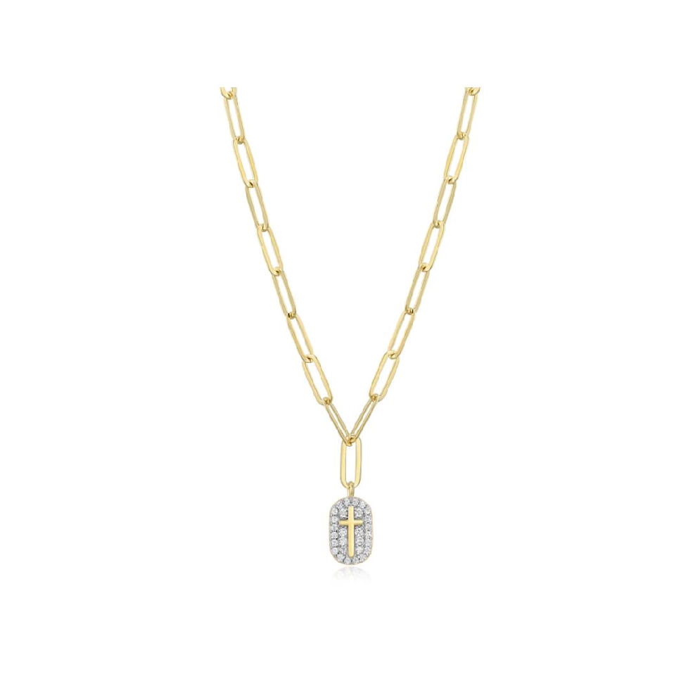 M. By Monte Luna
Cross Tag Necklace
Lab Creat...