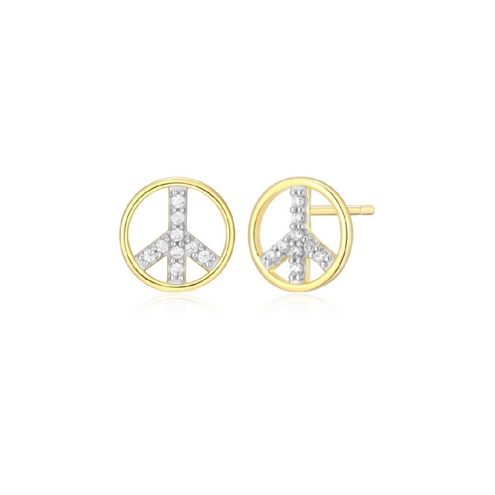 M. By Monte Luna
Peace Post Earrings
Lab Crea...