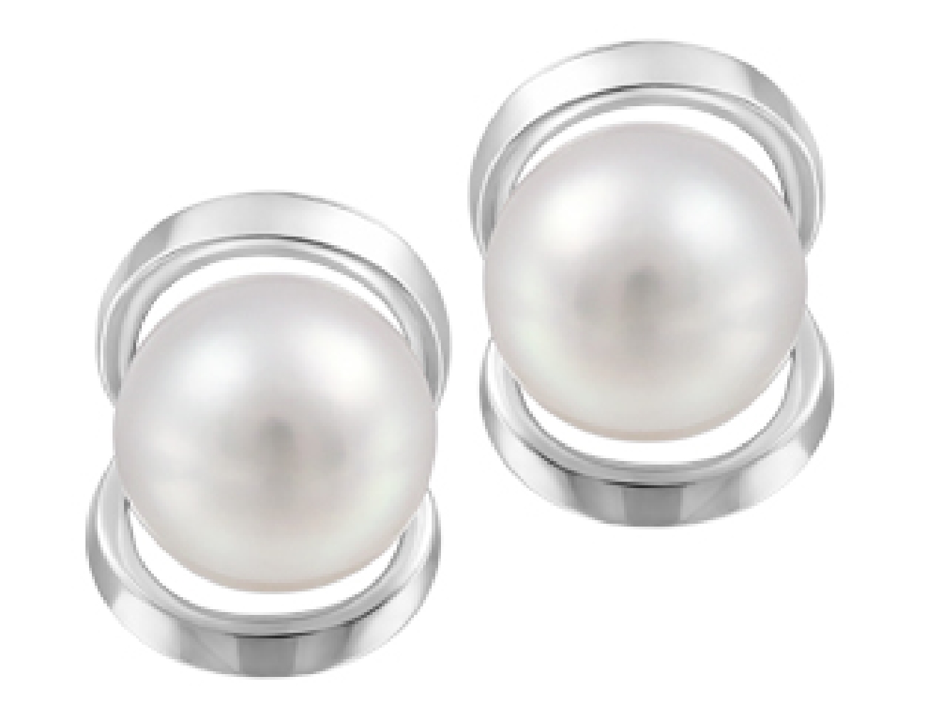 Pearl Earrings 
10KT White Gold


Pearls: 5...
