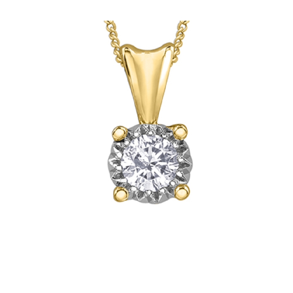 Illuminaire Diamond Pendant 0.07ctw
10KT YG  