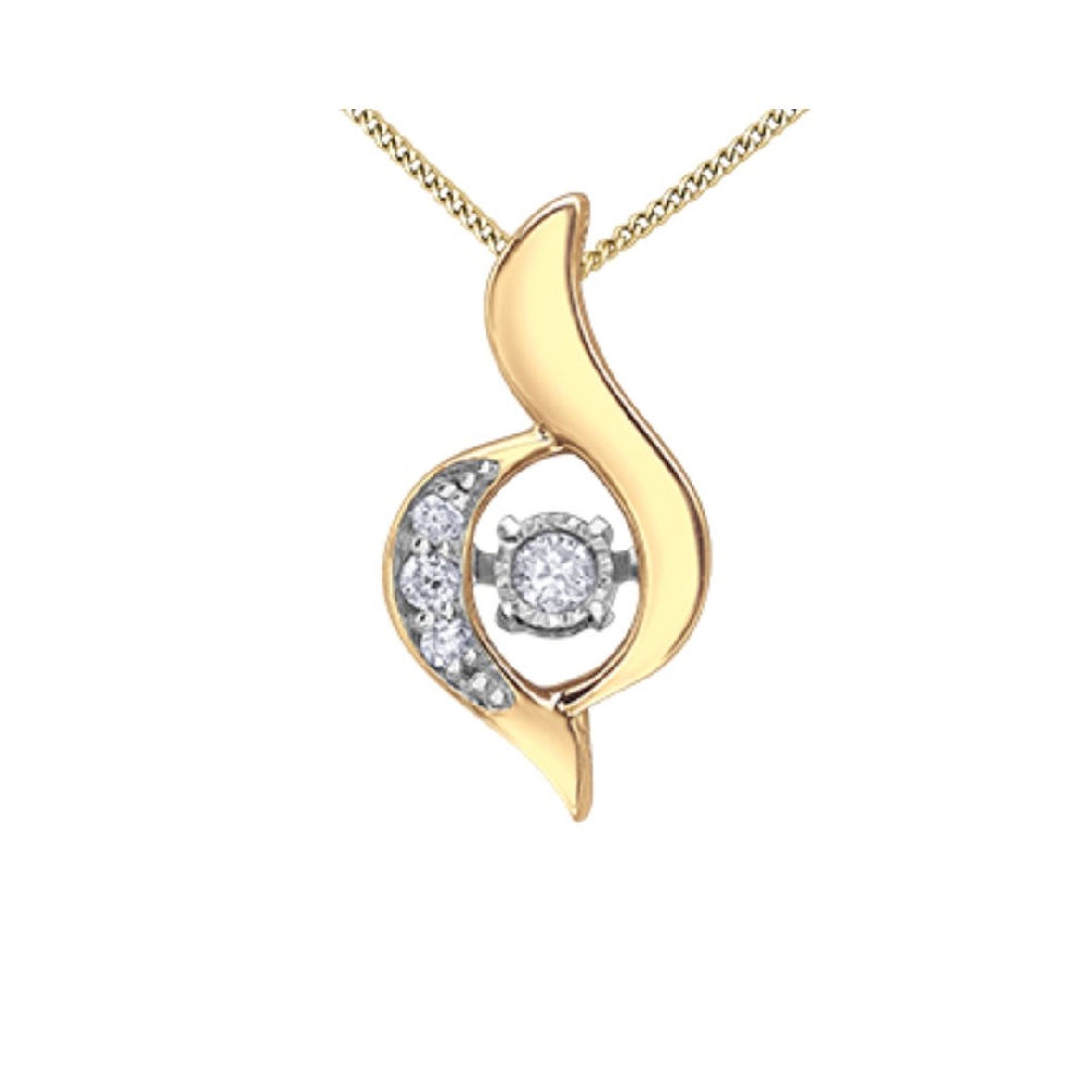 Pulse&trade; - Bring Love to Life
Diamond Pendant ...