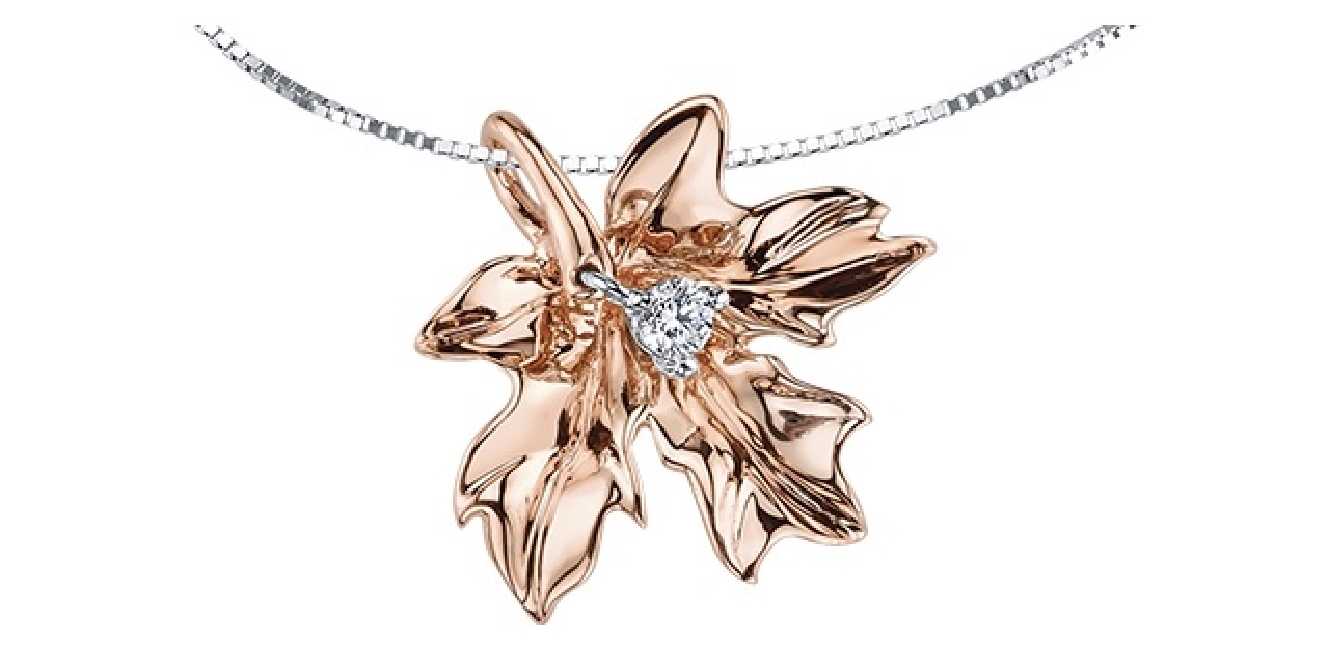 Maple Leaf Pendant From the   Seasons   Collect...