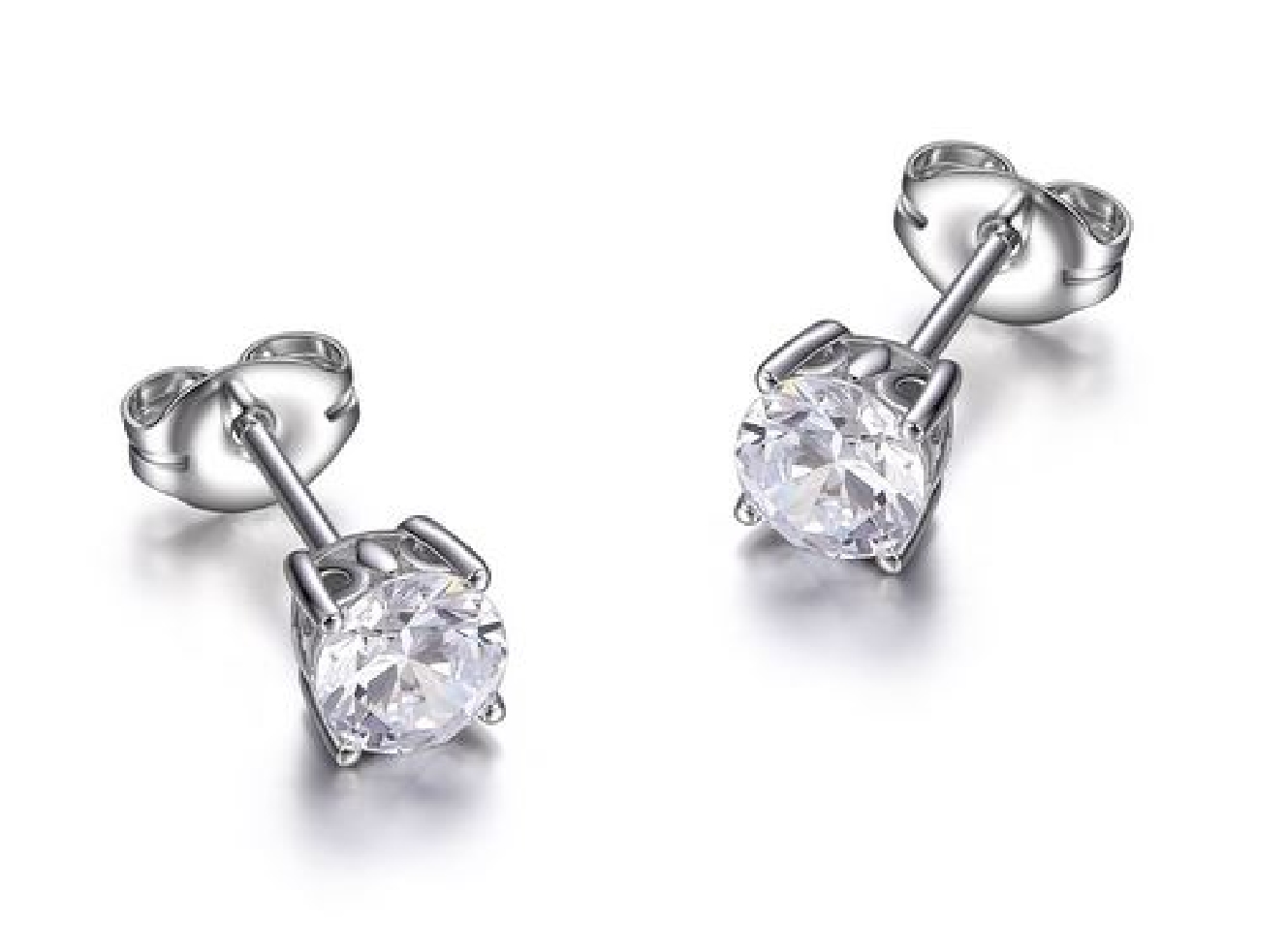 Reign 
Diamondlite CZ
5mm Round Earrings
Ste...