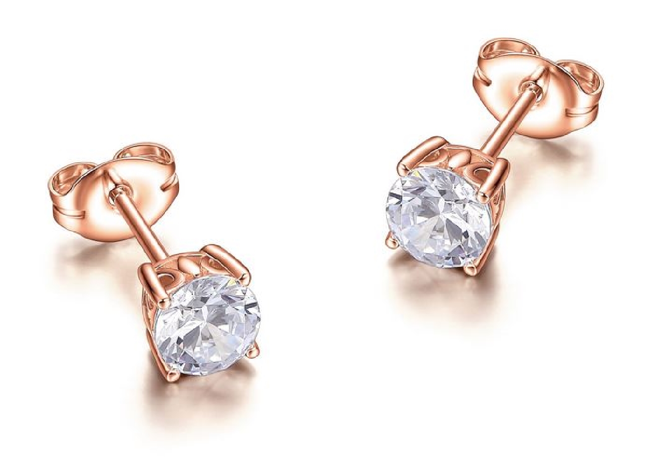 Reign 
Diamondlite CZ
5mm Round Earrings
Ste...