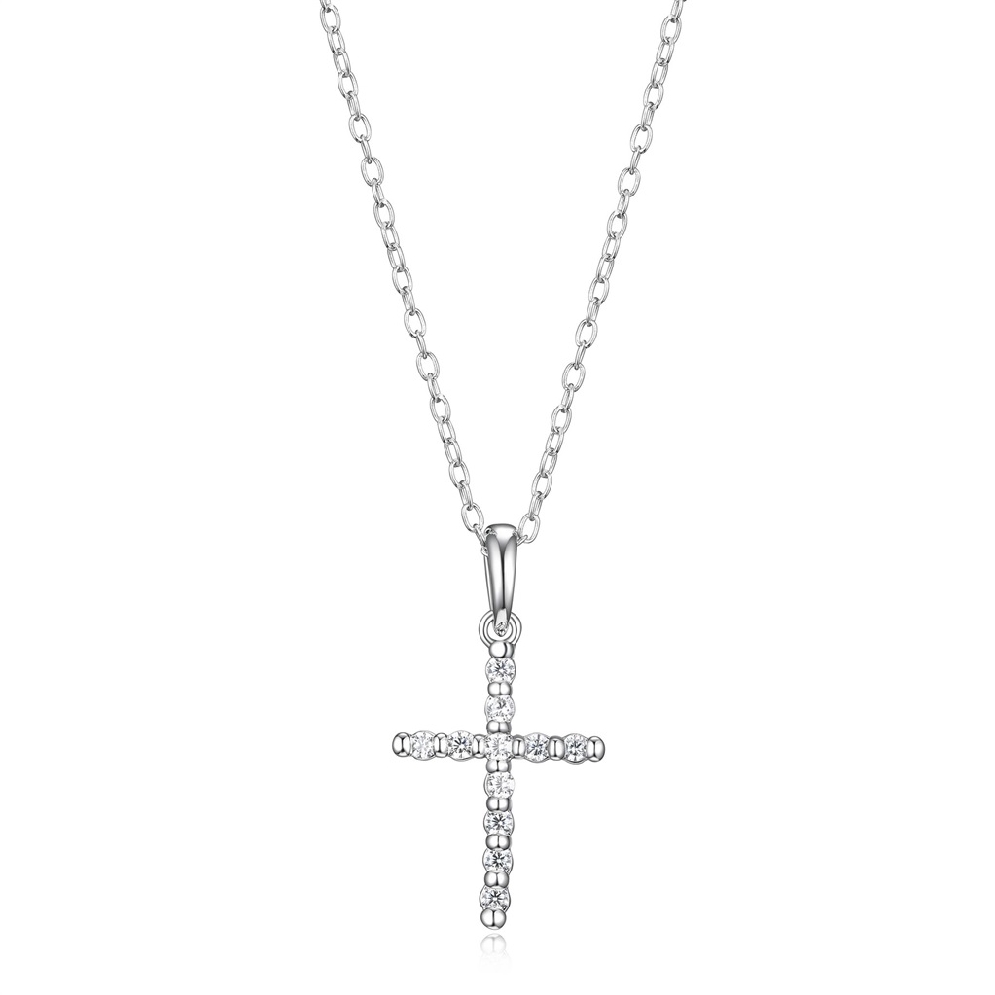 Reign 
Diamondlite CZ
Cross Necklace
16.5  ...