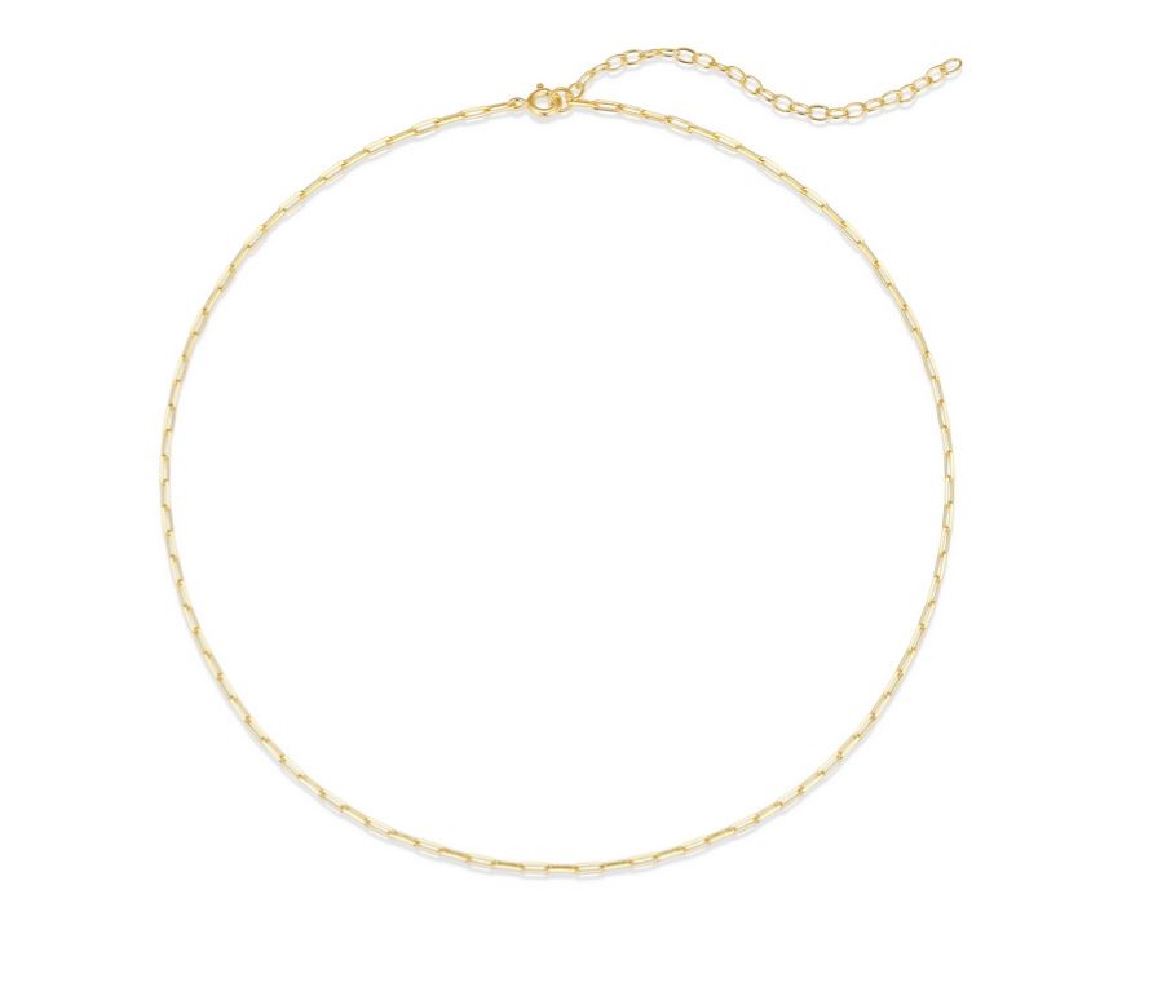 Reign 
Diamond-cut Cable Chain
Silver/Yellow ...