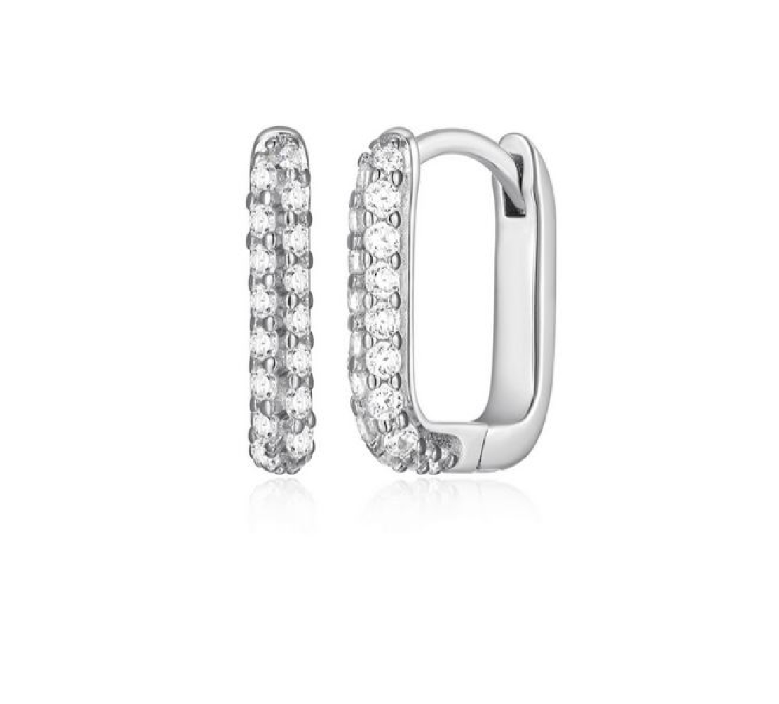 Reign 
Diamondlite CZ
Square Hoop Earrings
S...