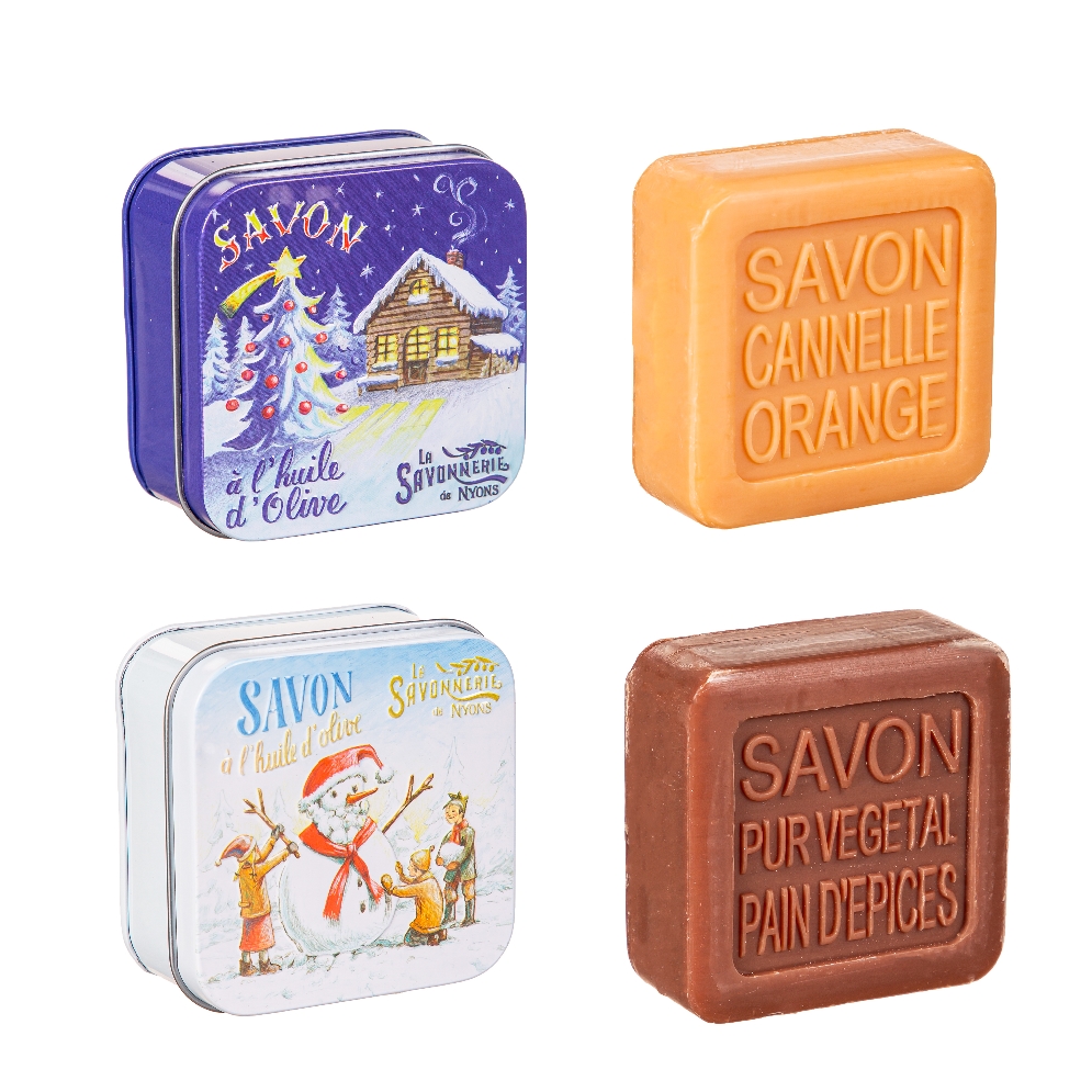 Winter Scene Bar Soap in Tin Box
2 Styles to C...