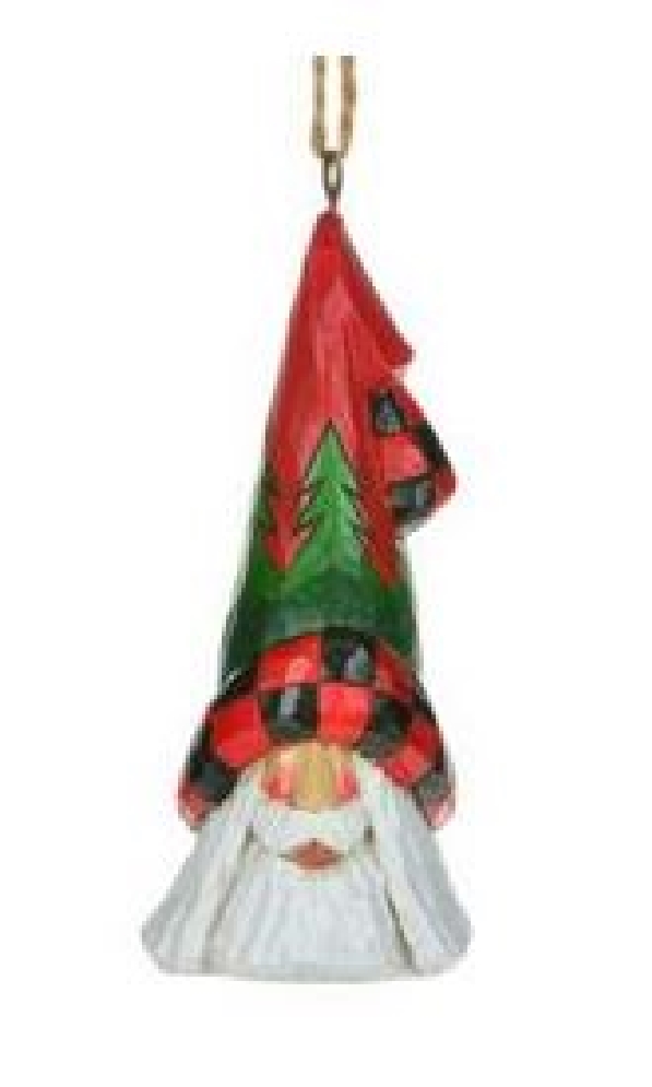 Cottage Carvings Santa Orn W/Tree Pattern 5    