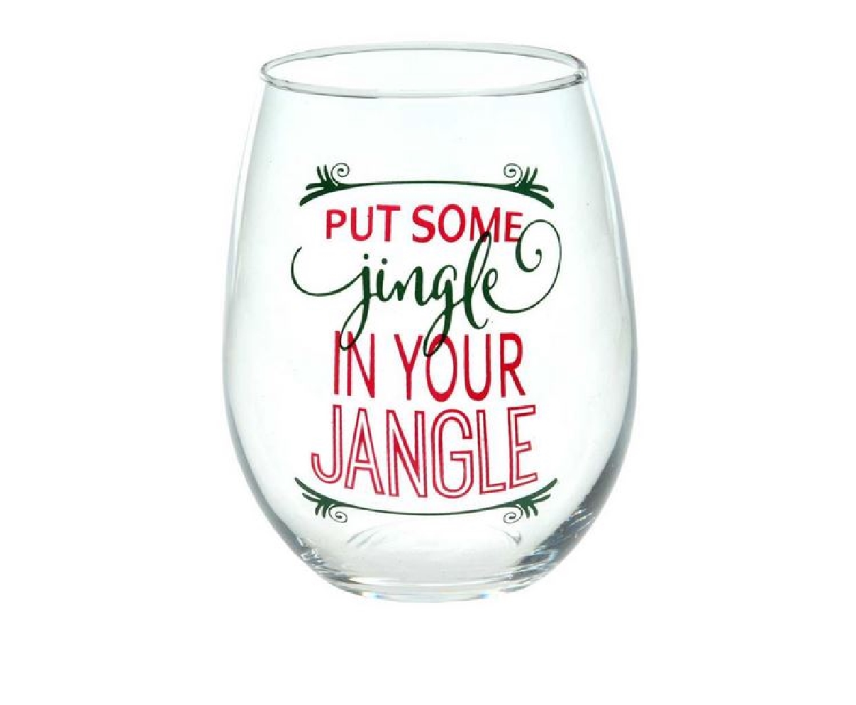 Put some jingle in your jangle - Stemless Wine ...