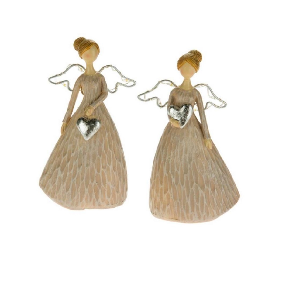 Grey Angel with LED Wings
Choose From 2 Styles  