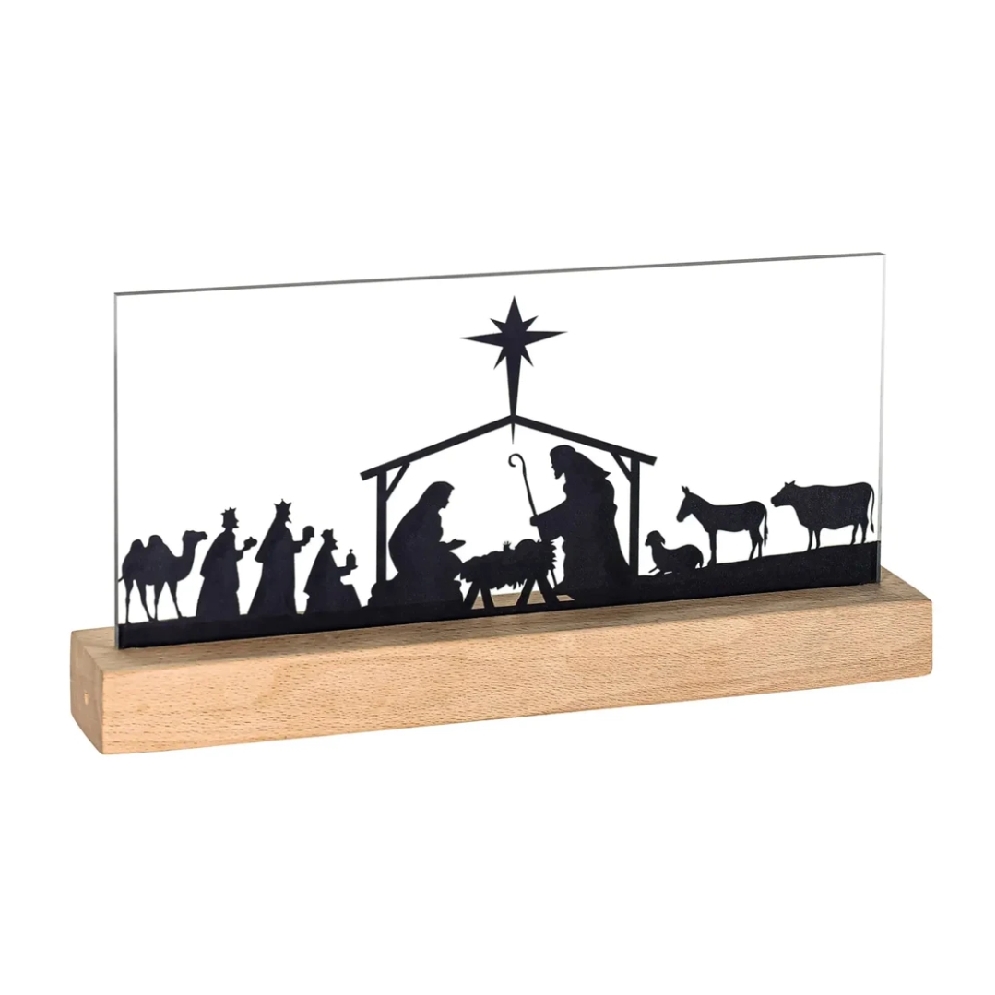 LED Nativity Table Top Sign  