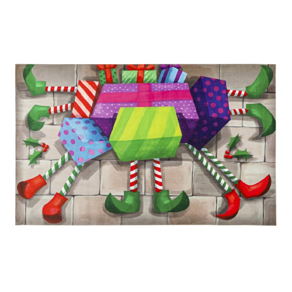 Elves with Gifts Mat Peeper Layering Mat  