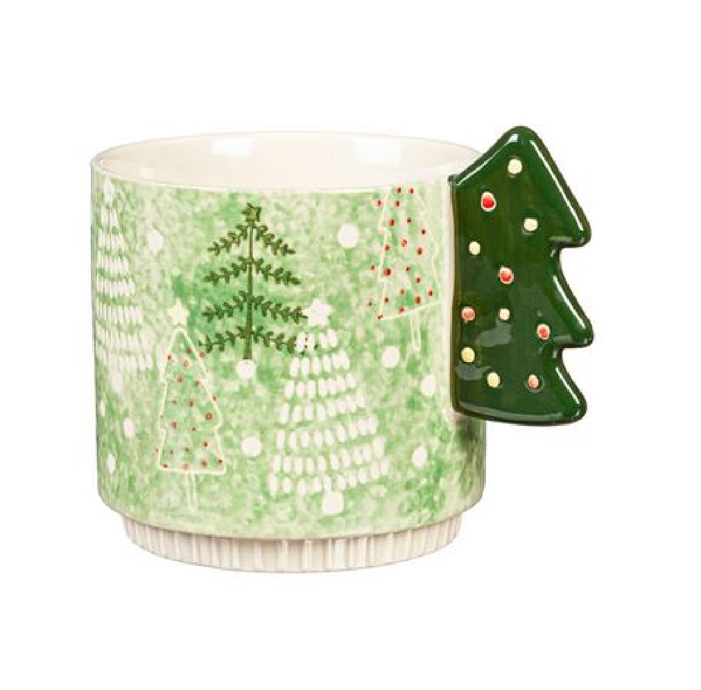 Ceramic Cup
w/ Evergreen Tree Handle
15 oz.
...