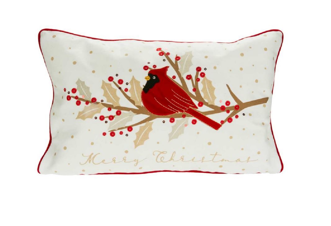 Cardinal Twig Pillow
20  x13    