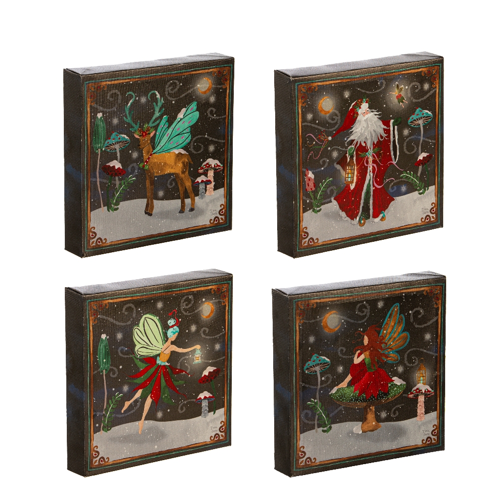 Forest of Wonder Mini LED Canvas with Ribbon
8...