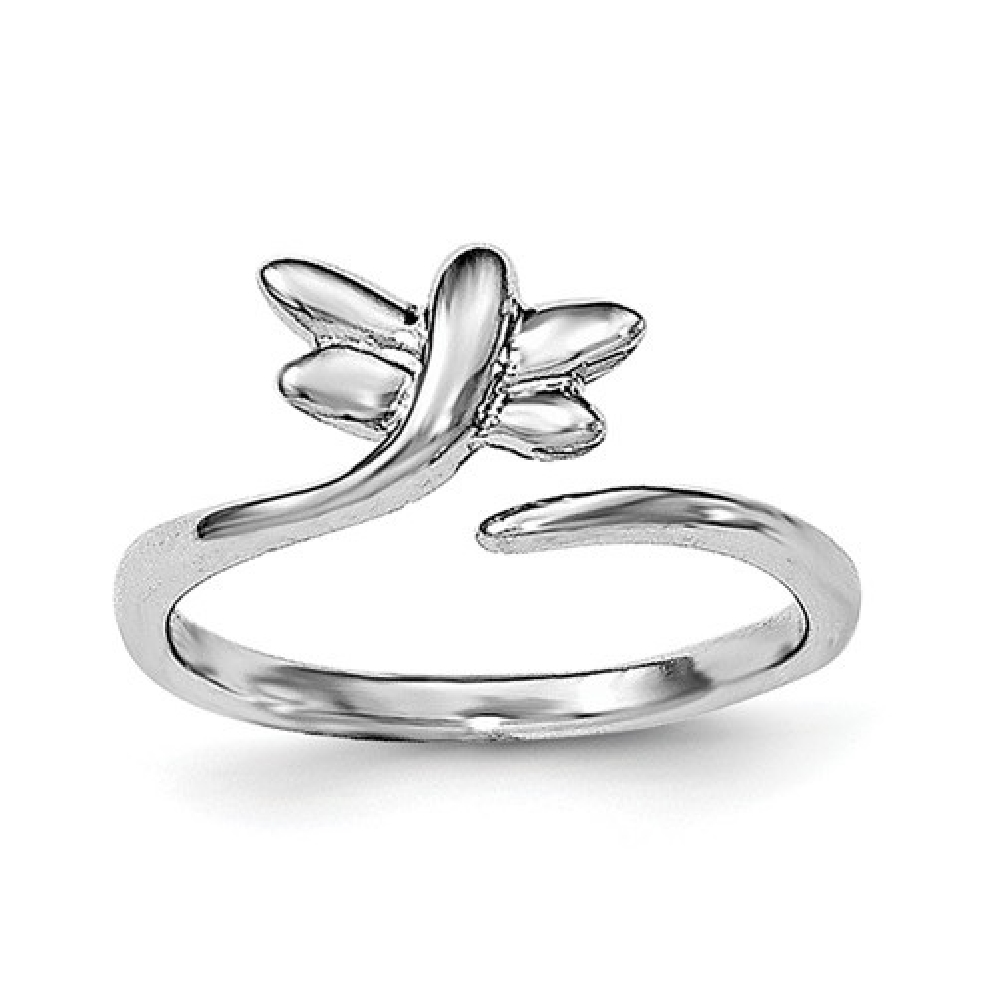 Sterling Silver 
Dragonfly Toe Ring
Rhodium P...