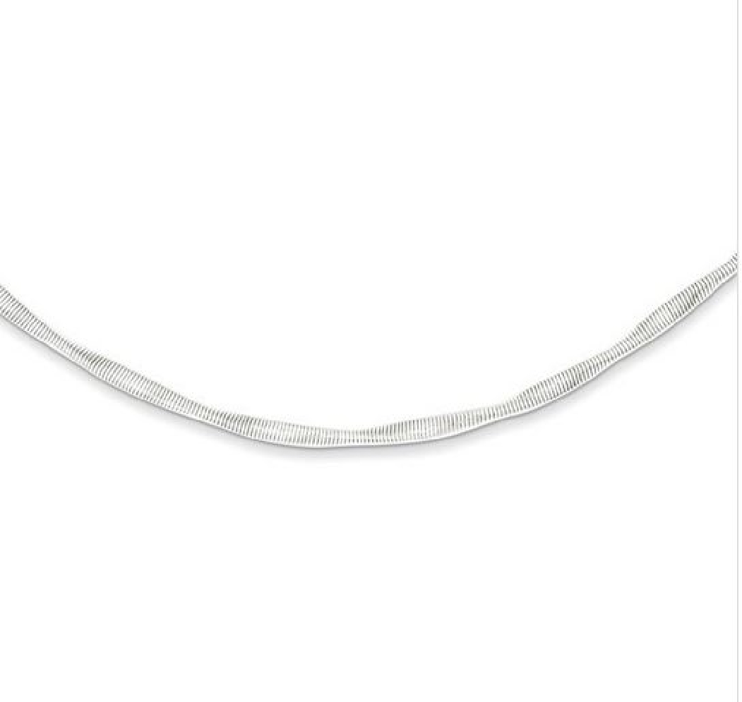 Sterling Silver 
Twisted Necklace
3mm
18    