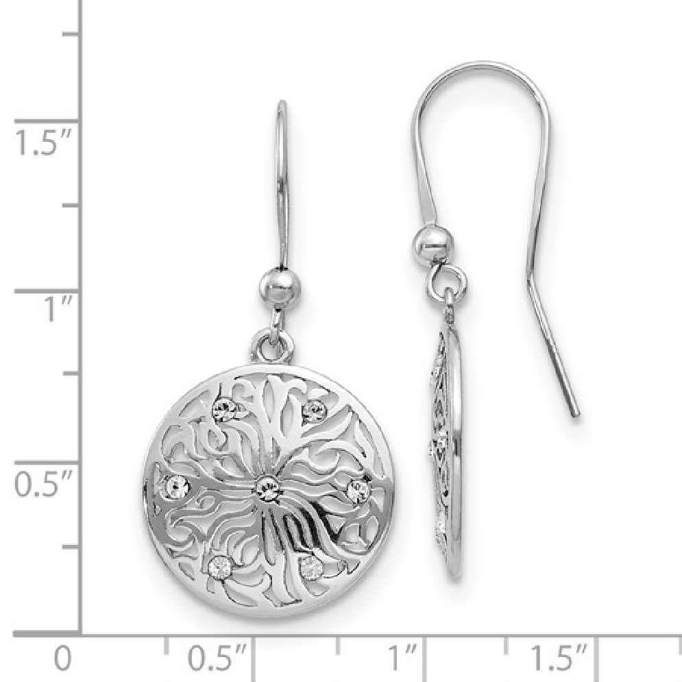Leslie s Sterling Silver
Polished Round Earrin...
